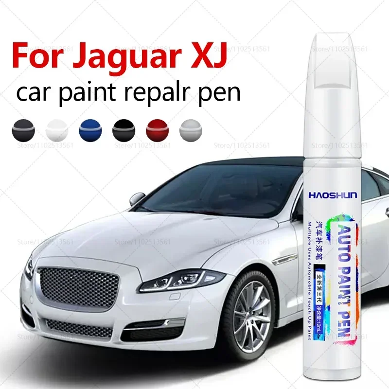 Paint Repair Pen Touch Up Scratch Remover DIY Auto Accessories Black White Red For Jaguar XJ 2003-2025 X350 X350 X358 X260