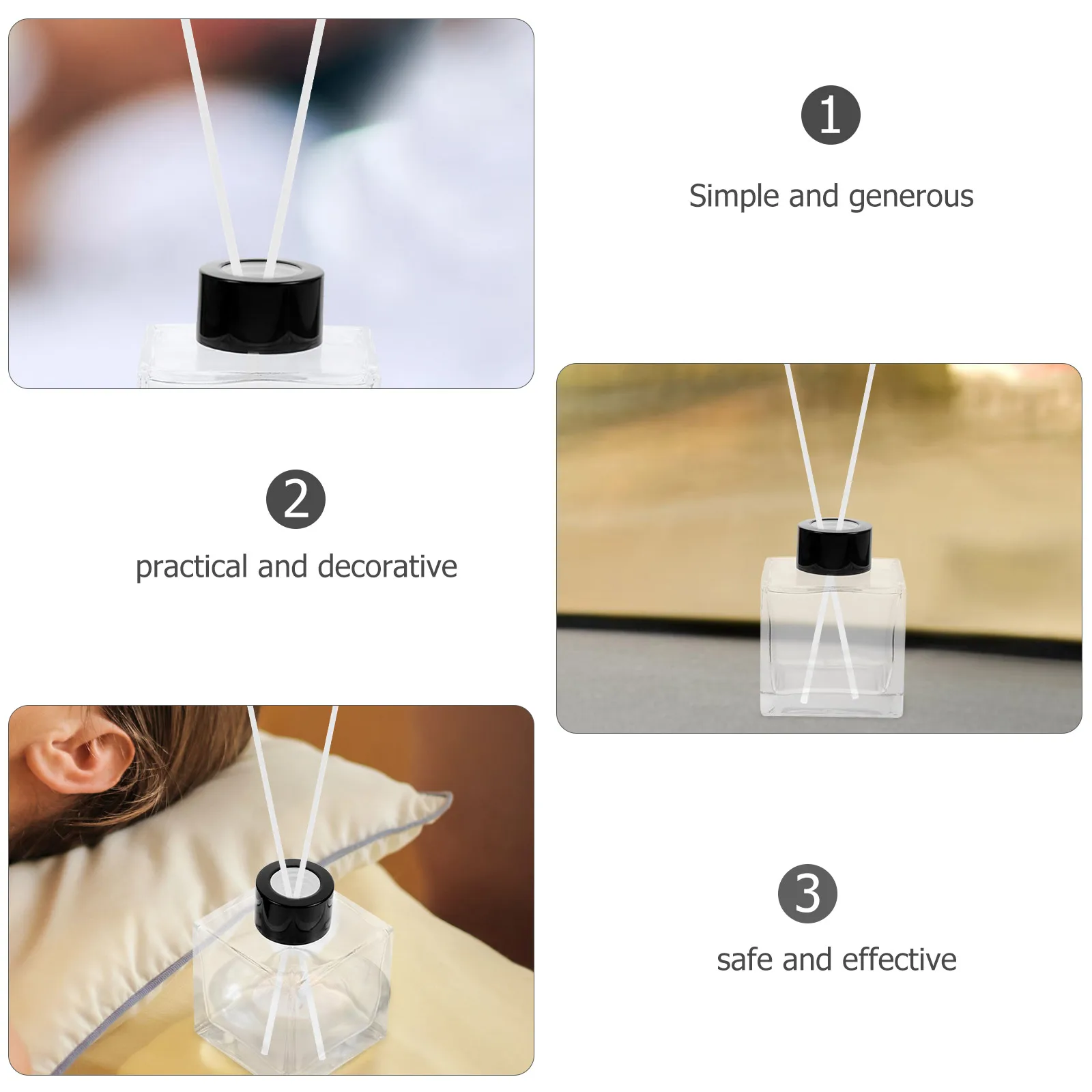 

100 Pcs Aromatherapy Essential Oil Volatile Rod Diffusion Stick Accessories Sticks for Rattan Diffuser