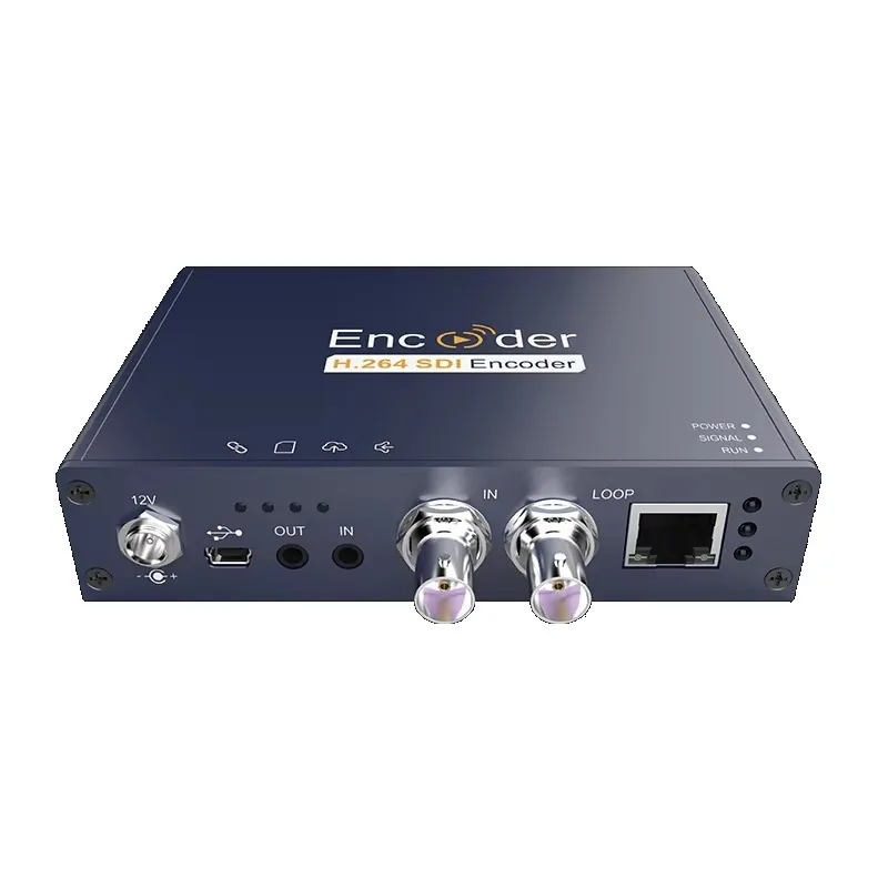 MEDIA H.264 HD Video Encoder with AAC/G.711 Audio and for Interface for Live Streaming