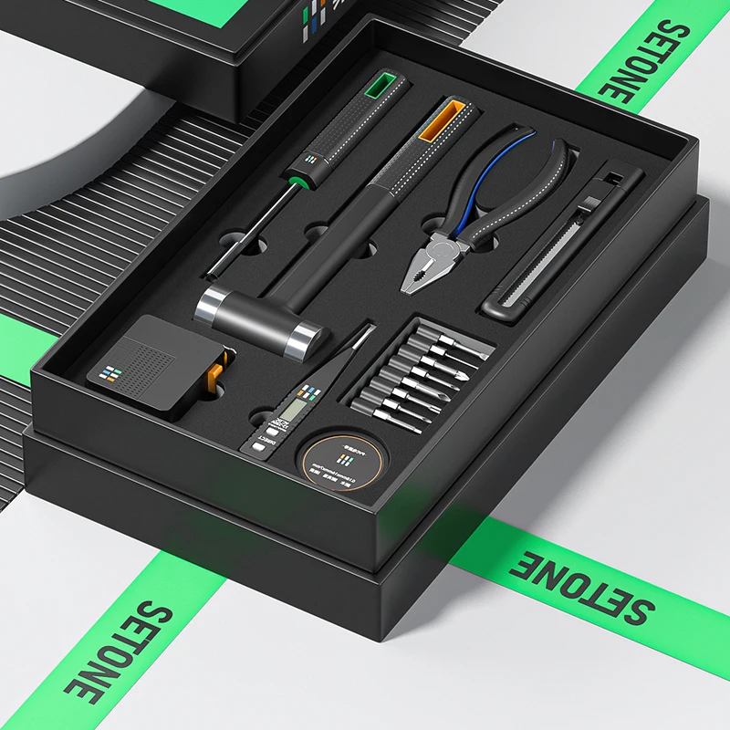 

Набор инструментов для ремонта LEADLOONG, общий набор инструментов для домашнего ремонта дома, для обслуживания дома или автомобиля