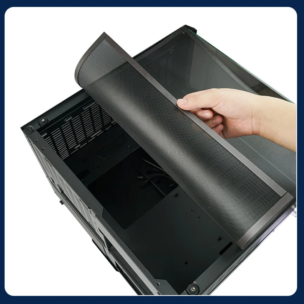 PVC Magnetic Dust Filter For PC Case Fan Cooling Vent Mesh Guard Cover Durable Computer Chassis Airflow Dustproof Net