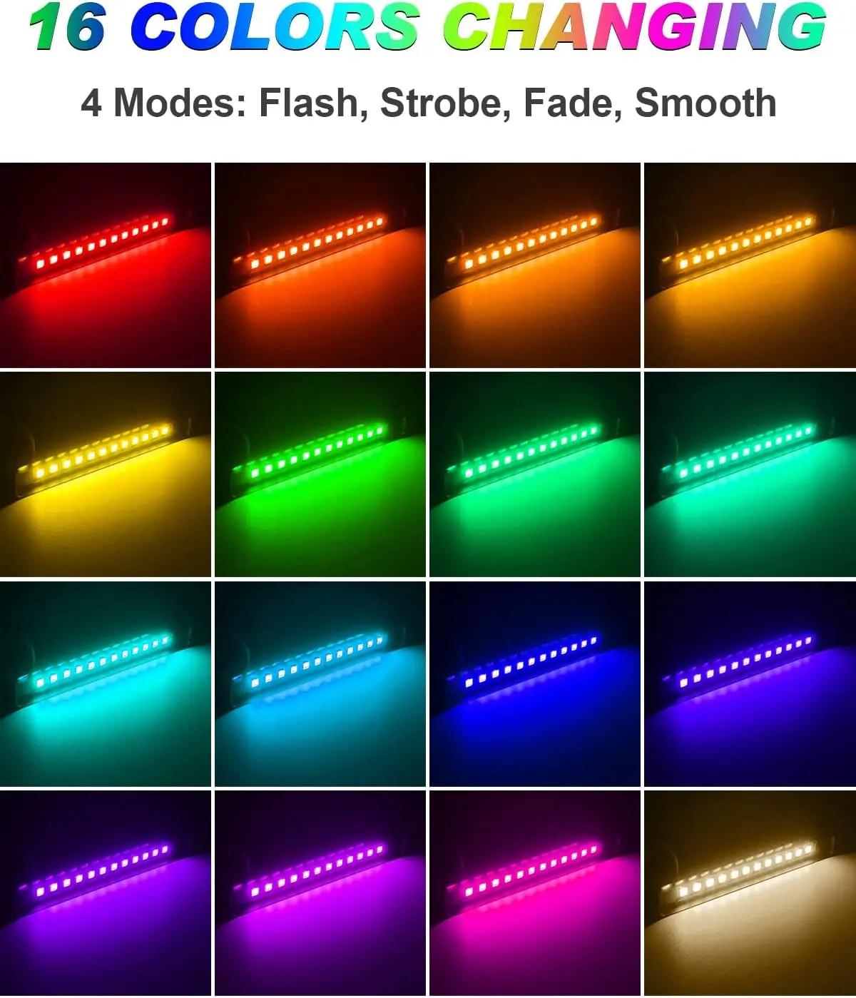 Appliques Murales de Retenue RVB de 5W et 7 Pouces, Éclairage LED pour Document, Proxy, Basse Tension, 12V