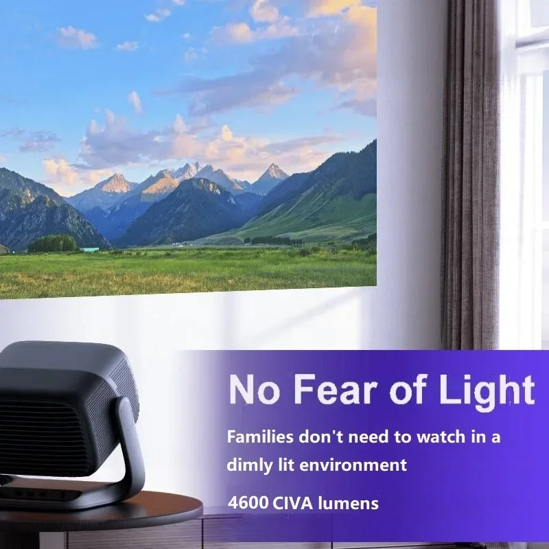 2025 JM N3 Ultra Max 4K Projector RGB Laser 4600 CVIA Optical Zoom & Auto Focus AI Cloud 3.0 WiFi6 for Home Theater Outdoor