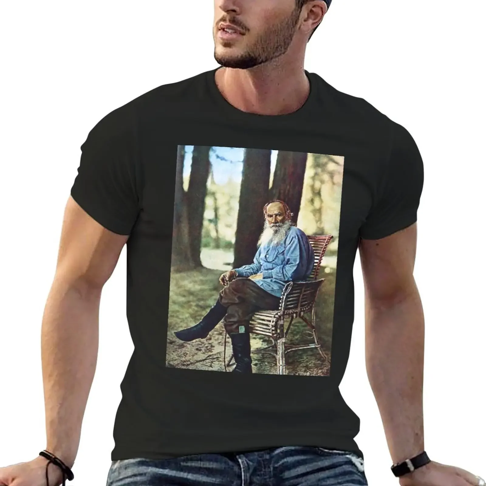 New Leo Tolstoy T-Shirt T-shirt for a boy heavyweight t shirts quick-drying t-shirt quick drying shirt mens t shirt