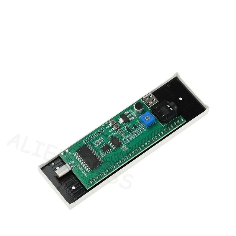 [M] 1Pcs LED Music Visualizer Light 6 Dynamic Modes Sound Activated Atmosphere Lamp 7 Gear Brightness Adjust