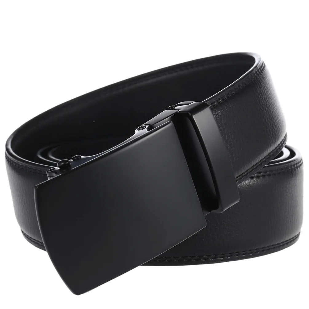 Männer Gürtel Echtes Leder Strap Männlich Bund Automatische Schnalle Business Gürtel für Männer Hohe Qualität Gürtel Gürtel Für Jeans – Detail 13