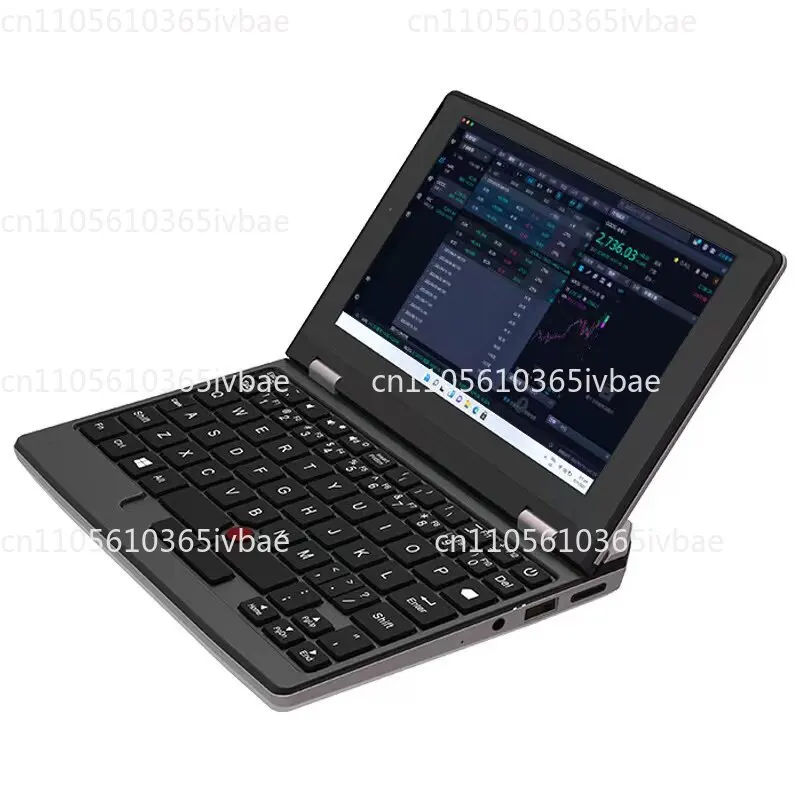 Ordinateur portable 7 pouces léger et portable pour le bureau, écran tactile pour la prise de notes, netbook d'apprentissage, ordinateur d'apprentissage