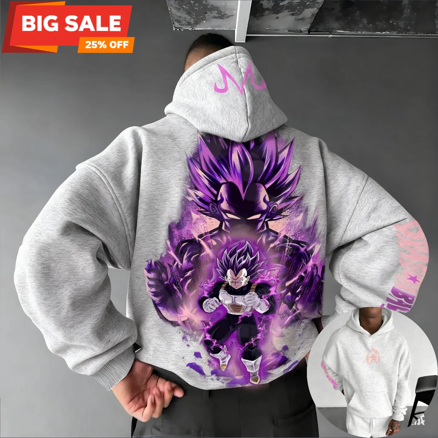 Dragon Ball Z Anime 2025 Streetwear Mannen Oversized Hoodie Harajuku Vintage Vrouwen Sweatshirt Met Capuchon Lange Mouwen Top Y2k