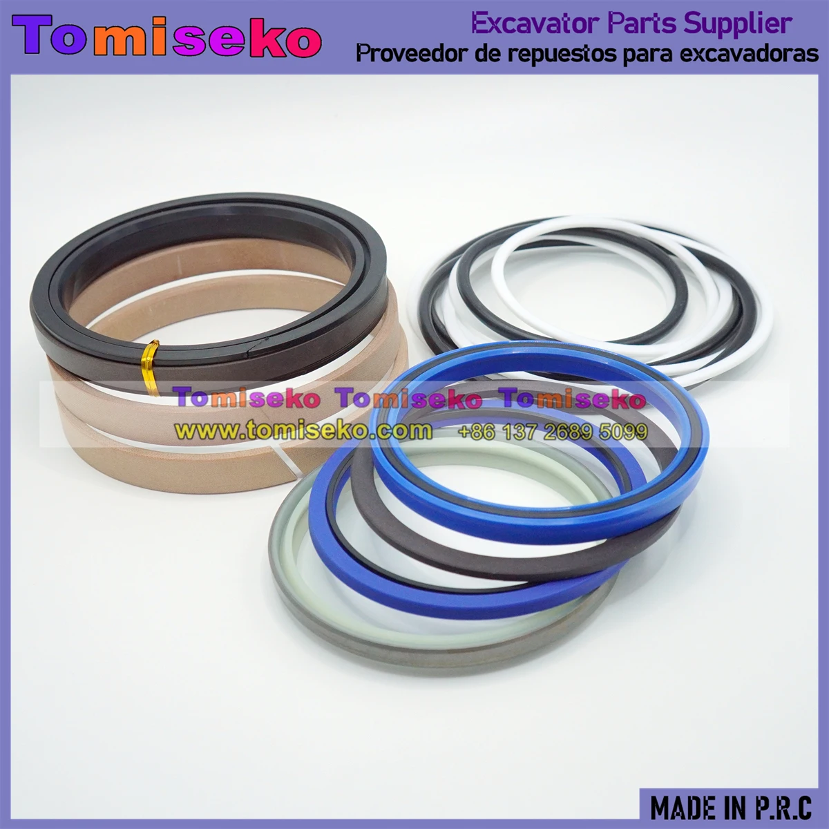 Excavatora Seal Kit For Komatsu PC200-6 Boom Arm Bucket Cylinder Hydraulic Pump Swing Travel Motor Center Joint Track Adjuster