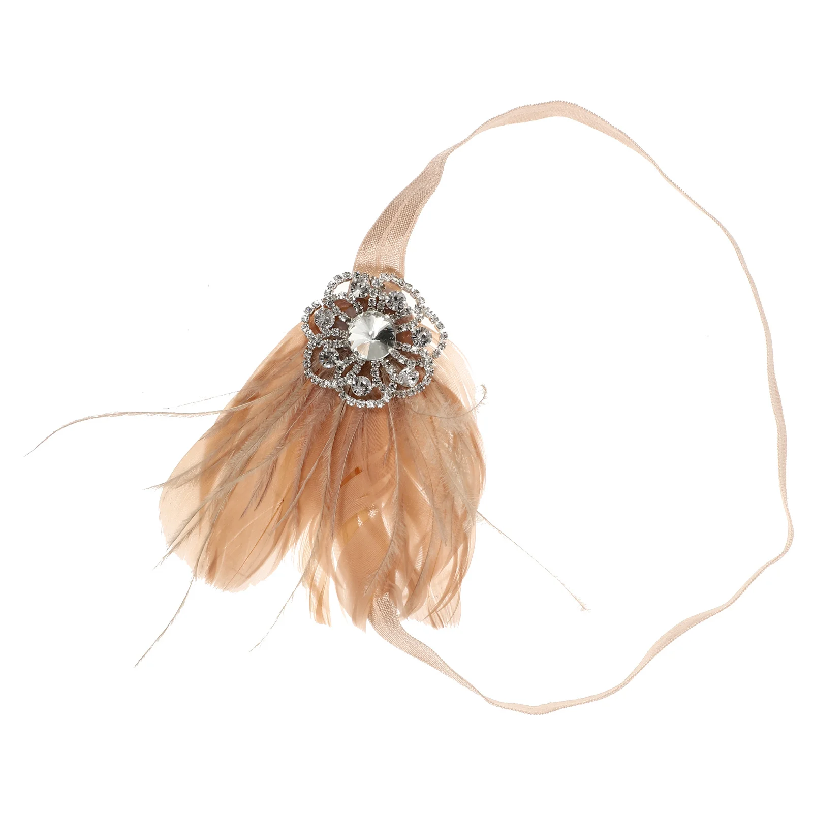 1Pcs Elegant Bridal Headband Diamond Rhinestone Headpiece Lightweight Decor Hairband Headband