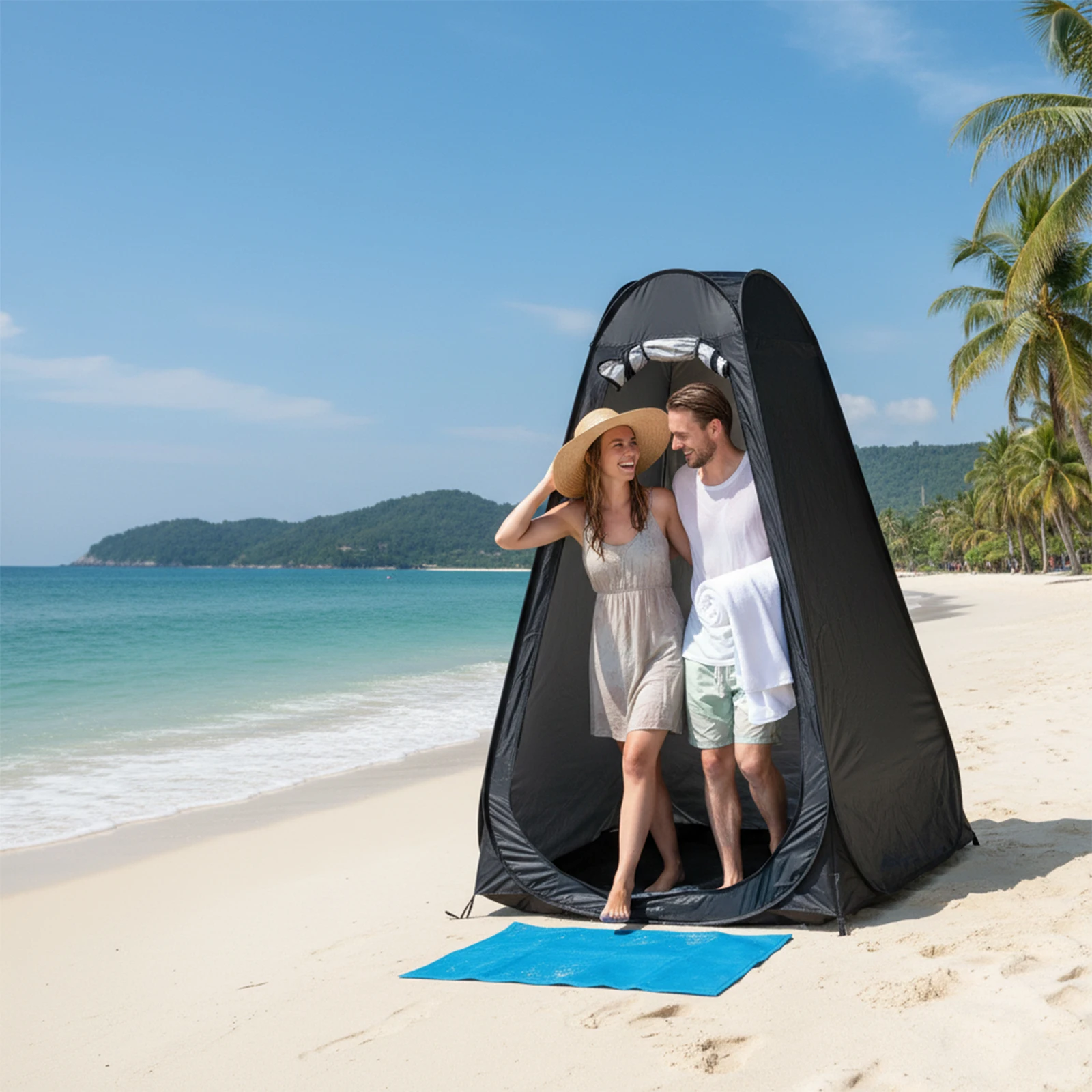 Tenda Portatile Pop-Up per Doc - Outdoor Camping Toilet Tent recensione e prezzo