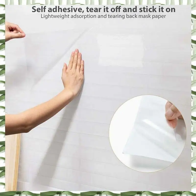 60Cmx10m Oil Proof Sticker Transparent Sticker Heat-Resistant Splash Protection Foil Tile Film Anti-Oil Sticker
