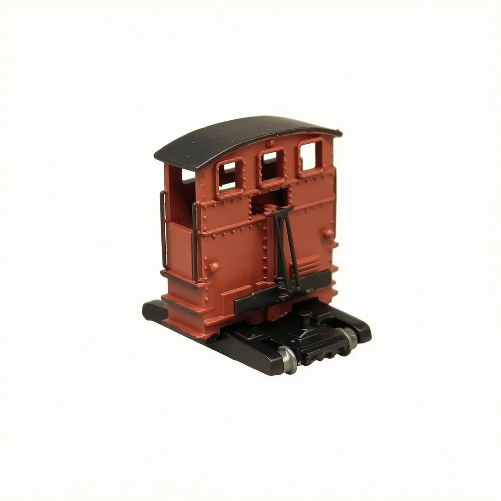 HO Scale Shunting Locomotive Static Replica Plastic Train Miniature for Display Case and Model Railroad Scene