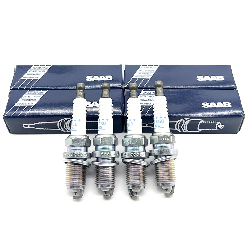 FOR SAAB 93 9-3 9-3X 1.8T 2.0T spark plug Spark Plugs B207 All petrol Models 2003-2011 55571391 NGK PFR6D10G H6T60271 12787707