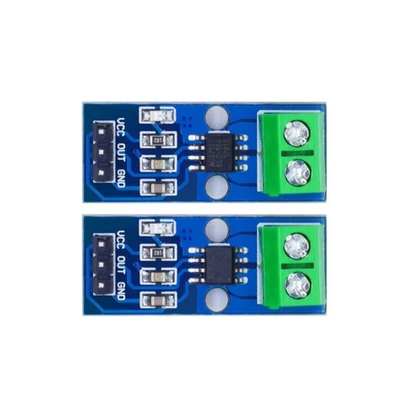 462D 5A/20A/30A Current Sensors Module Hall Effect NonInvasive Detection for Electronics Hobbyists Engineers Projects