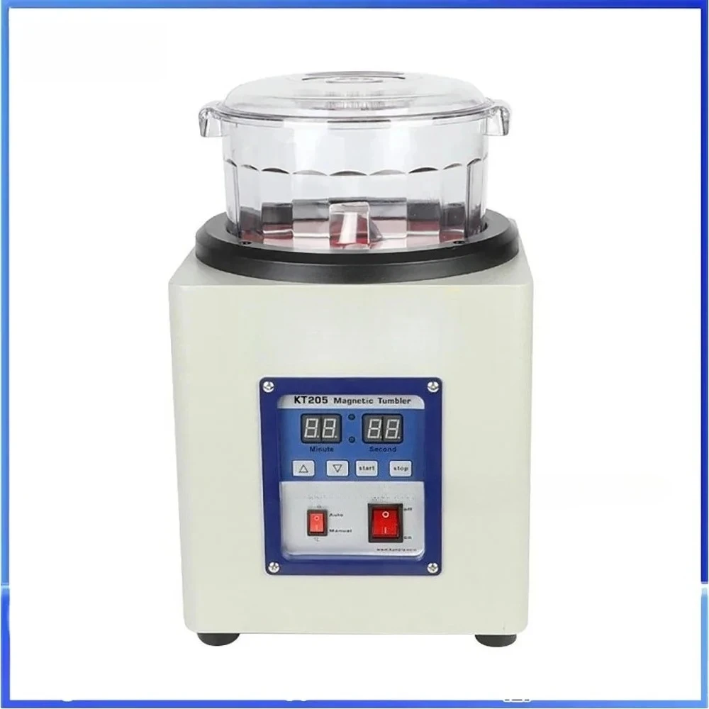 Jewelry Polishing Machine with Adjustable Speed Jewelry Polishing Machine with Magnetic Glass Finishing At 2000 RPM KT-185