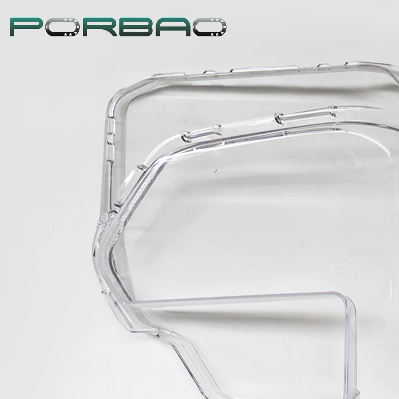 سيارة العلوي غطاء للعدسات الزجاجية لشروليه ترافيرس 2022 2023 2024 البلاستيك كشافات واضح قذيفة شفافة عاكس الضوء #5