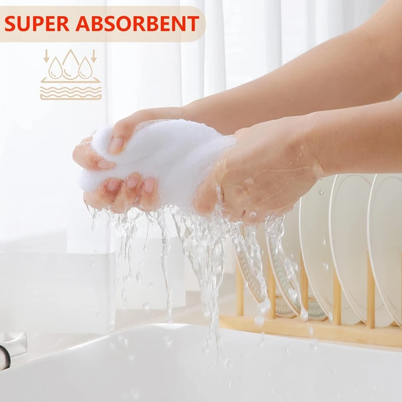 Paños de cocina 100% algodón tejido de gofres, toallas de secado rápido absorbentes ultrasuaves