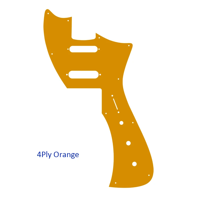 Pleroo Custom Guitar Parts - For US Fender Alternate Reality Meteora SS Guitar Pickguard Multicolor Selection