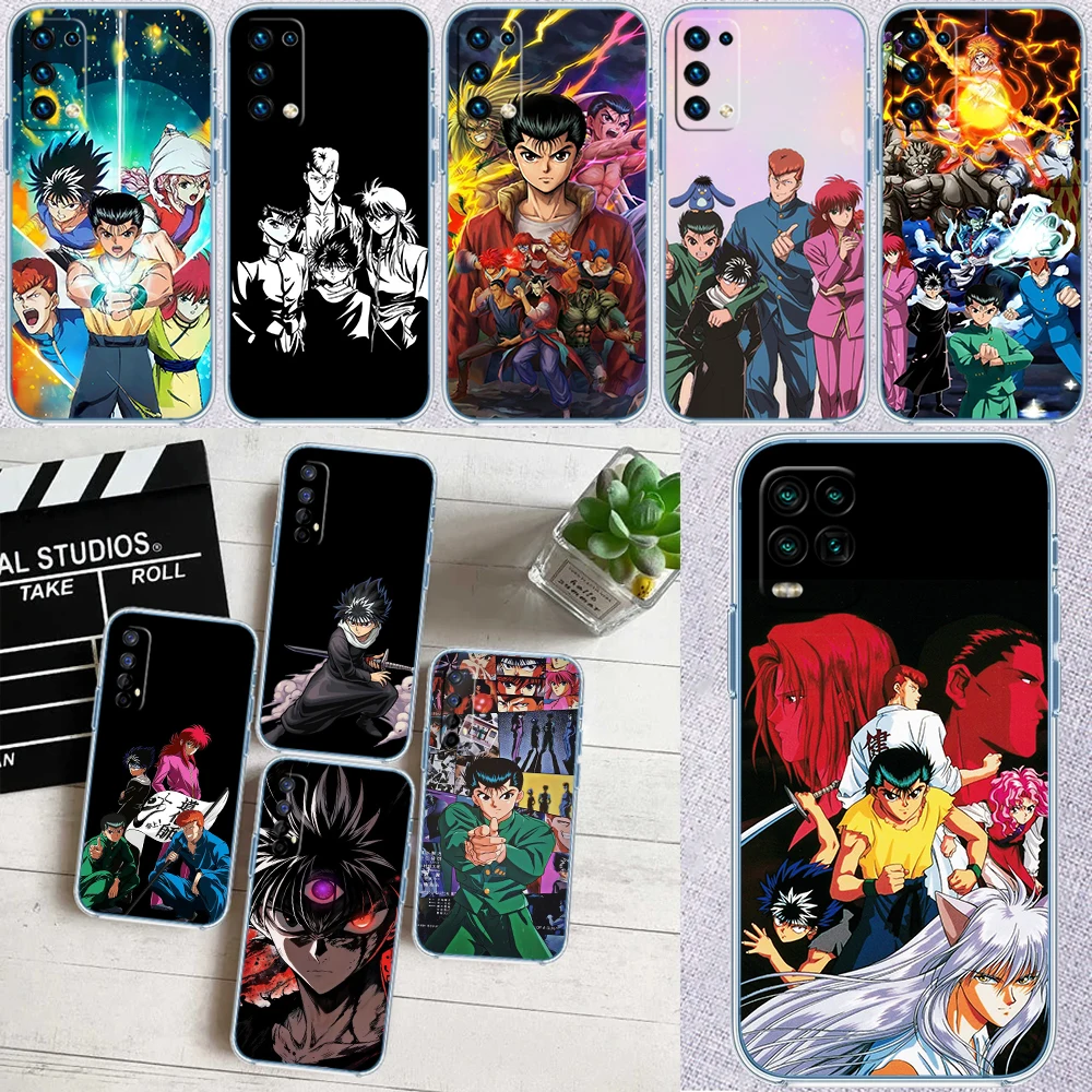 Funda transparente TR84 Yu Yu Hakusho para LG K22 K30 K40 K40S K41 K42 K50 K50S K51 K51S K52 K61 K62 K71 K92 Q60 Q61 V40 V50 V60