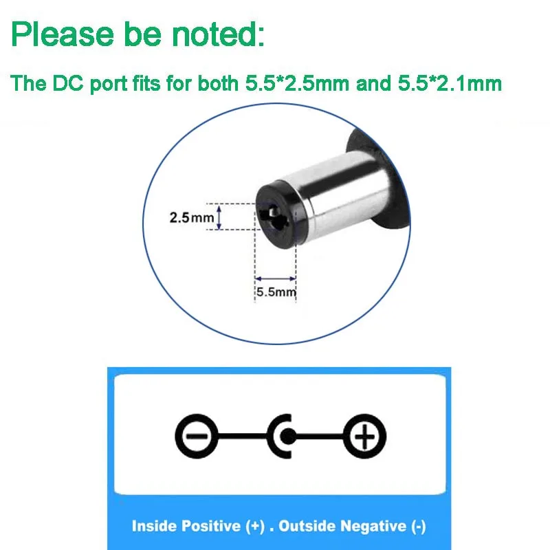 AC to DC 110V-240V Power Supply Adapter 24V 2A Charger EU US Plug Power Adaptor for CCTV Cameras Router Monitor