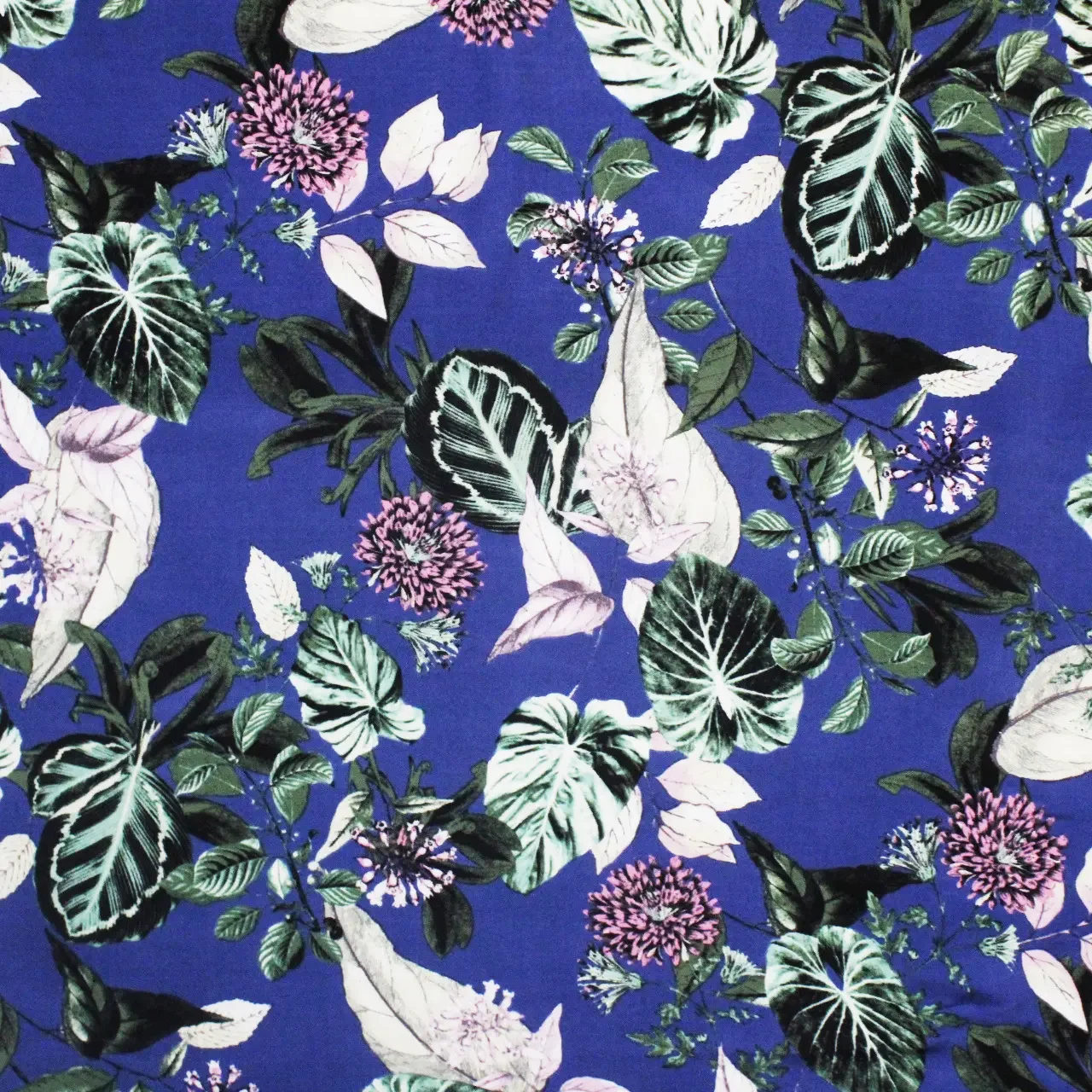 الجملة 30*30/68*68 100% رايون فسكوزي عادي النسيج الأوروبية الأمريكية كبيرة الأزهار المطبوعة المنسوجة فستان قميص النسيج #6