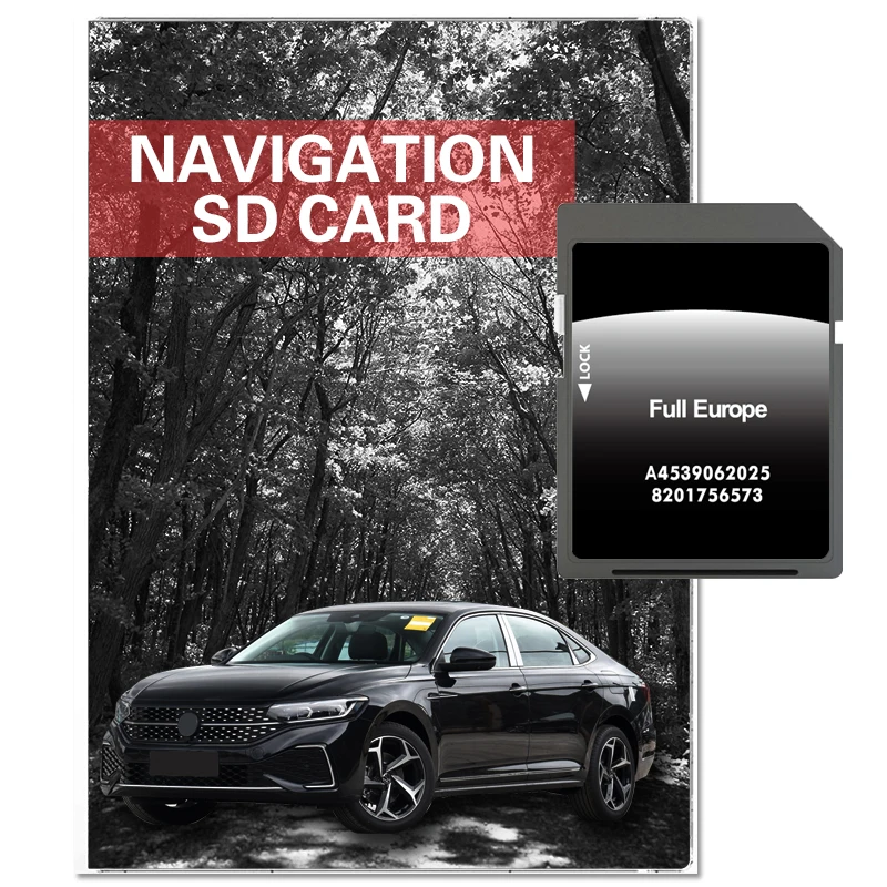 

Для Smart 453 mit Cool Media Navigation Car 2023 GPS SD Card Sat Nav A4539067004 Карта обновления системы Полная Европа