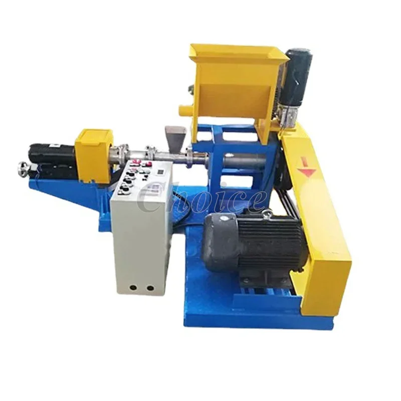 Animal Feed Food Pellet Mill Extruder Pet Dog Food Processing Line Floating Fish Feed Making Machine