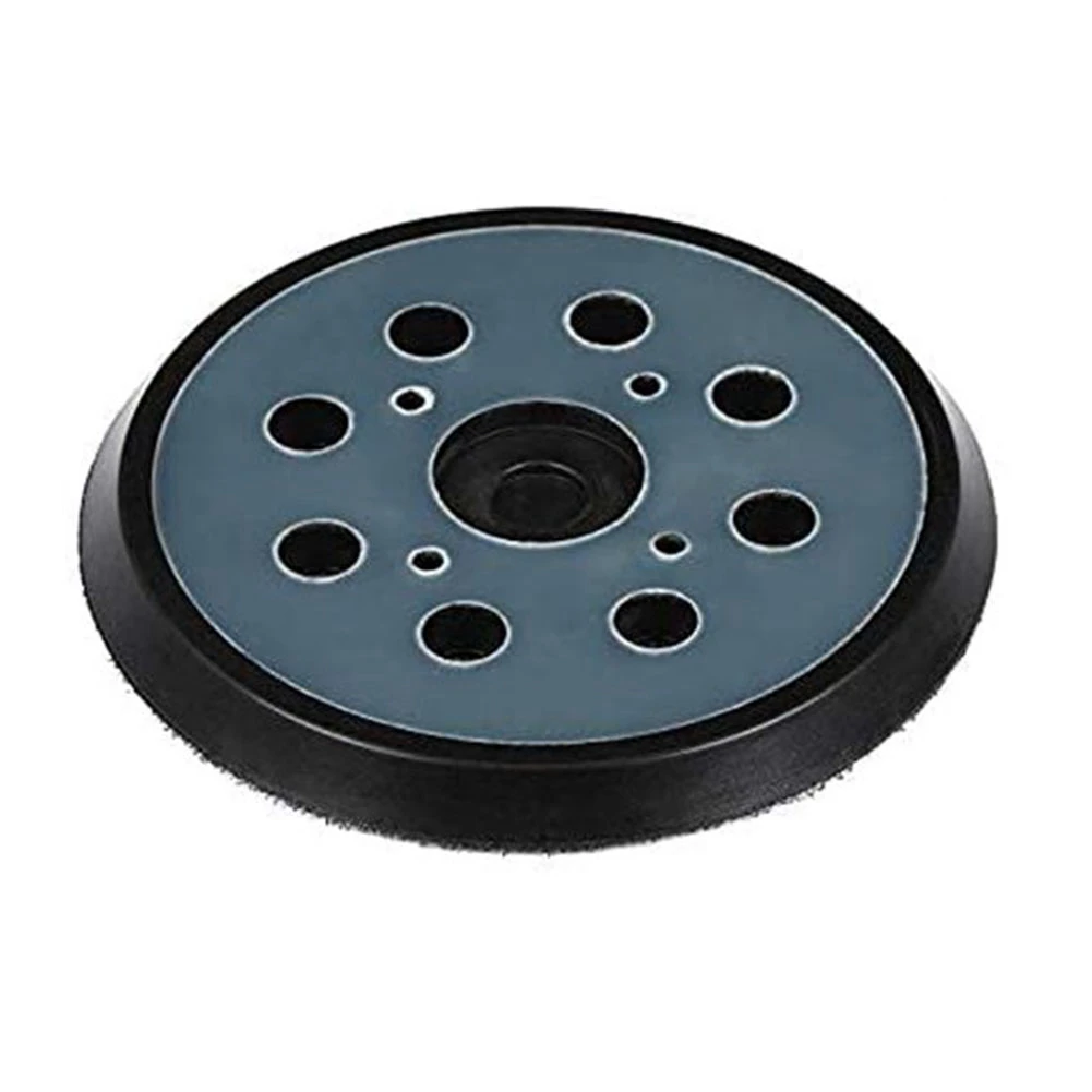 Loop Lixar Backing Pad para Makita Lixadeira Orbital, discos, Porter Cable, Backup Stick on Pad, gancho, 5 ", 8 furos, 125 milímetros