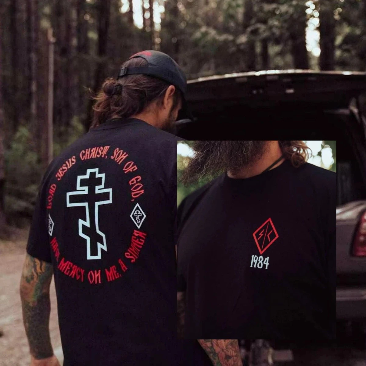 SC IRREGULARS JESUS PRAYER MEDIUM T SHIRT Graphic Printing High-end Luxury Unisex Style Both of Men and Women