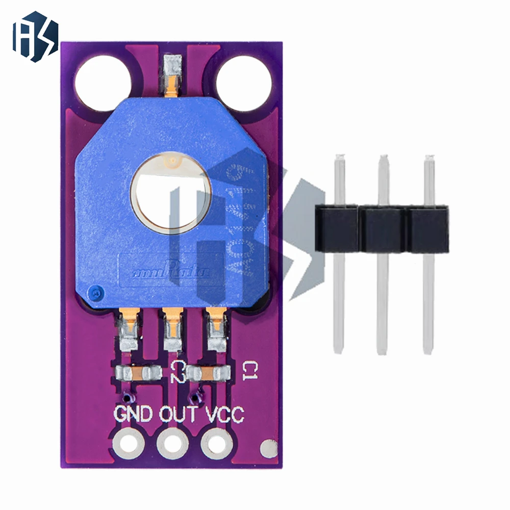 Módulo potenciómetro de Sensor de ángulo giratorio CJMCU-103 con Pin SV01A103AEA01R00 recortador salida de voltaje analógico para Arduino