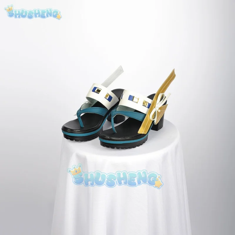 원신 임팩트 코스프레 애니메이션 캐릭터 소품 신발, 야에 미코 동료