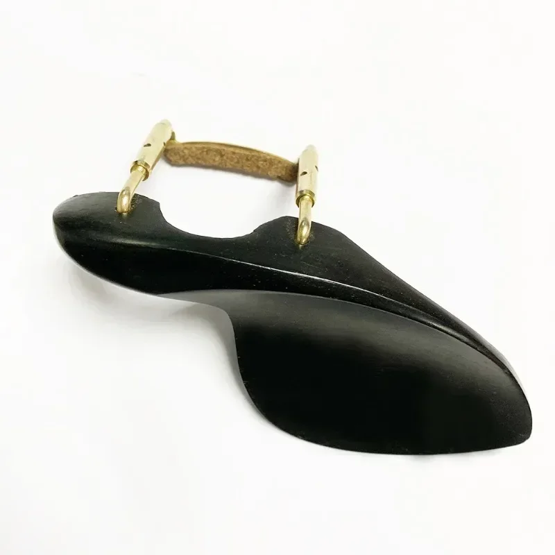 Violin ebony chin rest, gold screw, ebony chin rest, violin accessories