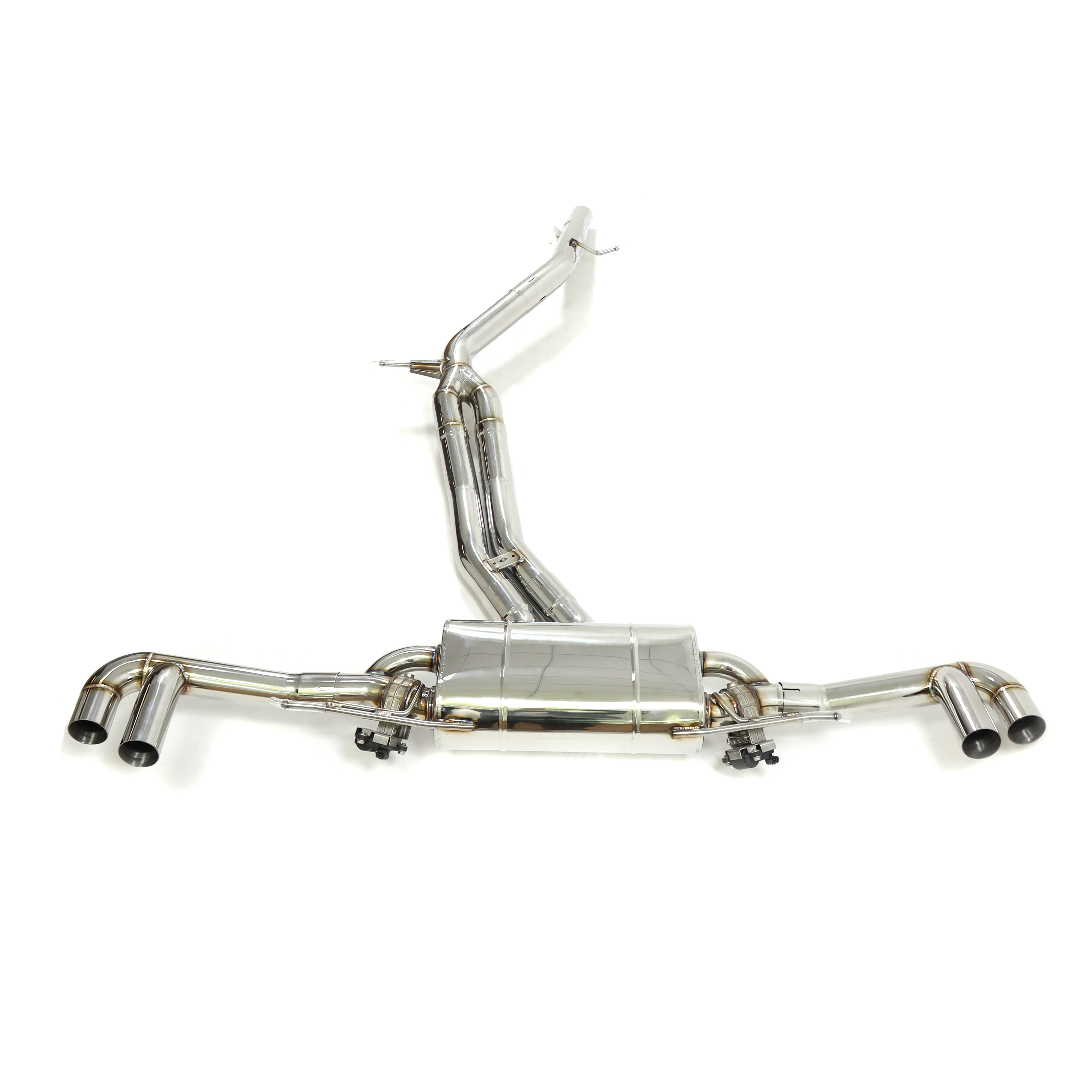 

OUCHI Stainless Steel Exhaust Catback for Audi Q8 2019-2022 3.0T With Muffler Valves Auto Performance Parts Exhaust Pipes