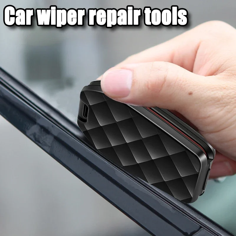 1PC Car Wiper Repair Tool Universal Double-sided Boneless Wiper Strip Refurbisher Car Windshield Wiper Corrector Repair Tool