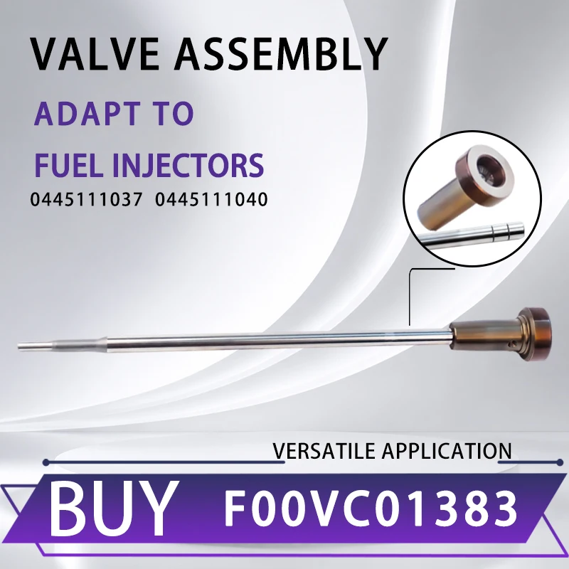 F00VC01383 Fuel Common Rail Injector Internal Valve Assembly F00VC01378 F00VC01386 F00VC01380 Suitable For BAIC Foton XH1024