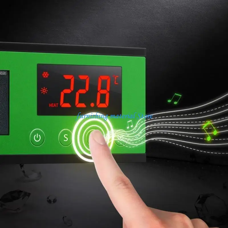 

Y5GD Digital Thermostat Heating Cooling Temperature Controller for Germination