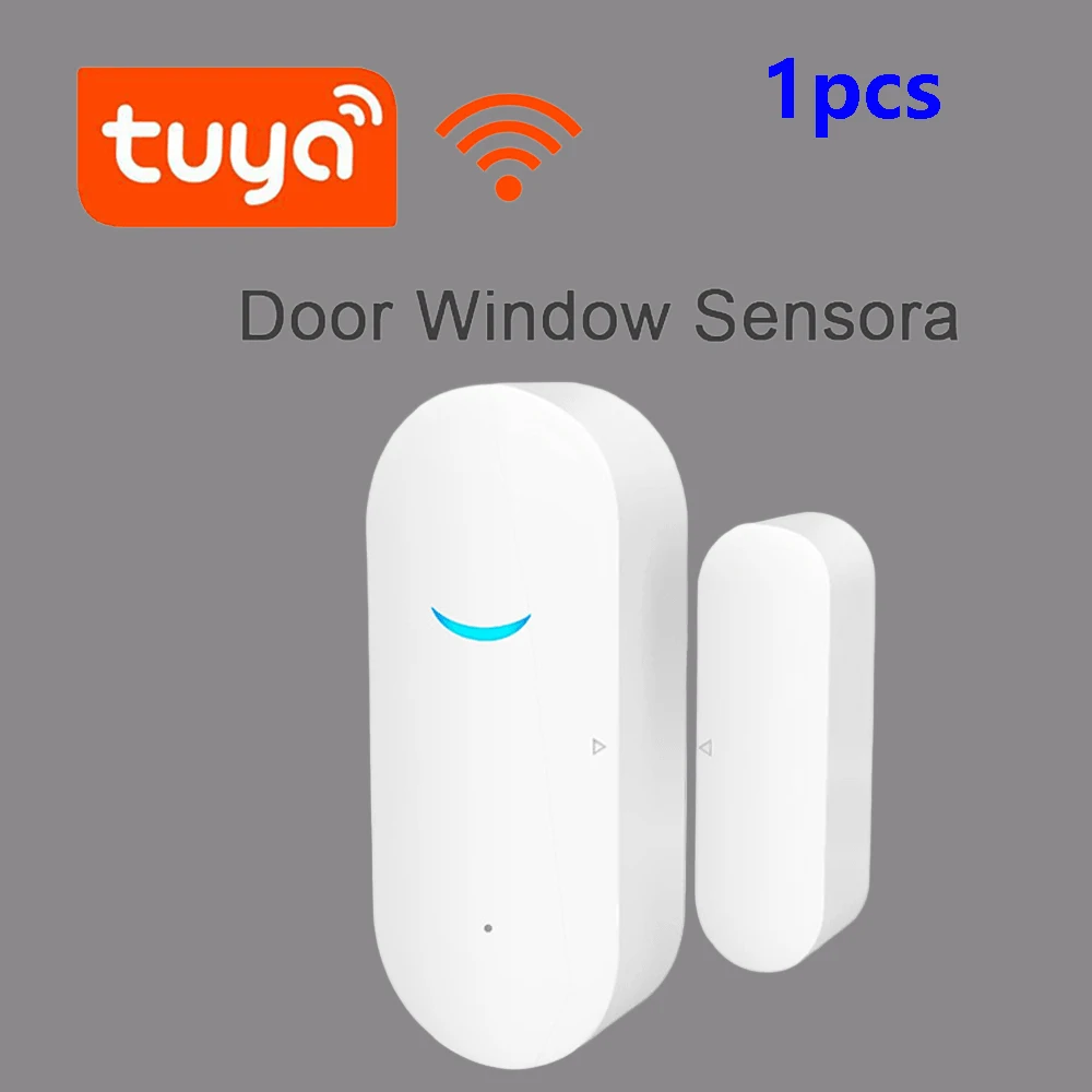 Tuya Smart WiFi Door Sensor Door Open / Closed Detectors WiFi App Notification Alert security alarm support Alexa Google Home