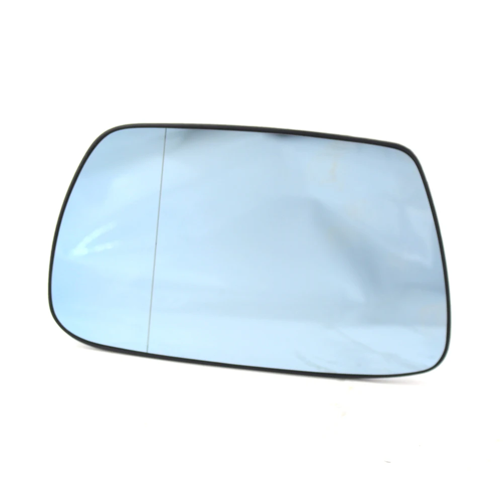 

For Jeep Grand Cherokee 2005-10 Left Side Heated Door Blue Mirror Glass w/ Plate 2006 2007 08 09