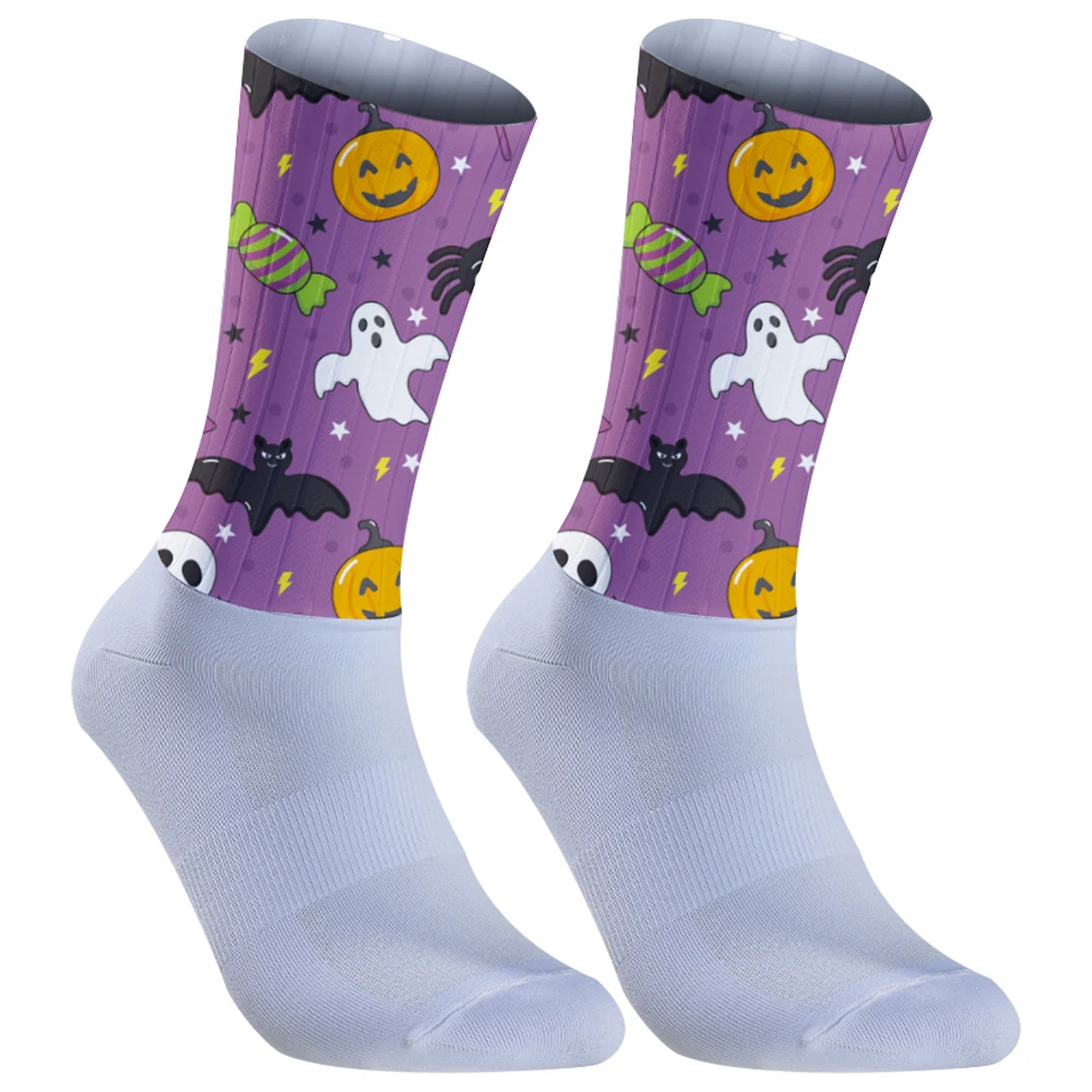 

Велосипедные мужские и женские летние дорожные велосипедные дышащие носки, велосипедные носки, силиконовые бесшовные аэро носки, новые