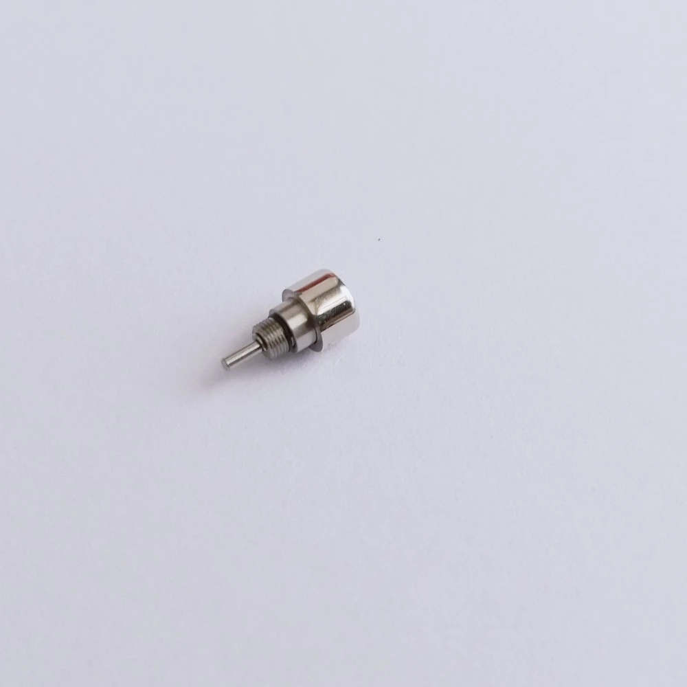 1PCS 4.0mm 4.5mm 5.0mm Stainless Steel Watch Pusher Screw-in Type Travel Distance 1.5mm Chronograph Push Button for Watchmakers