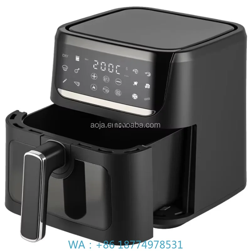 New Arrival Smokeless Multi-Function Stainless Steel Hot Air Baking Station With Intelligent Digital Control For Low-Oil Food Cr