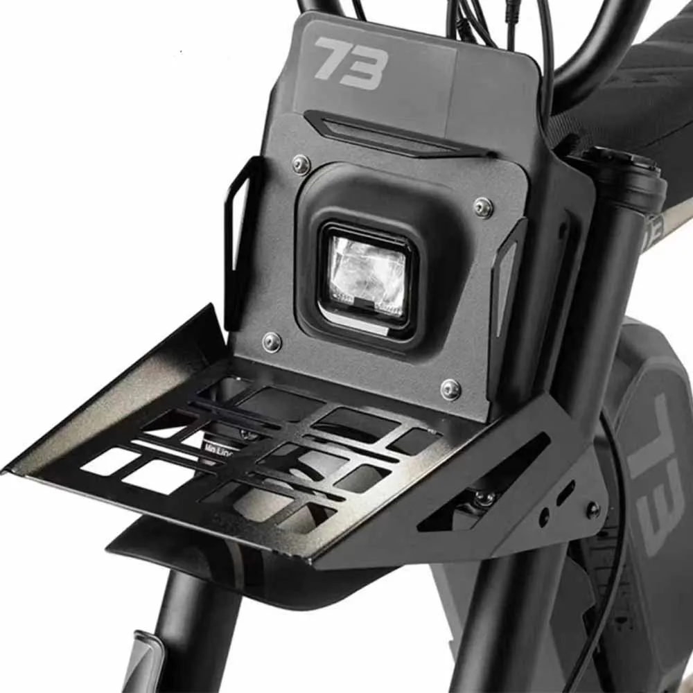 For SUPER 73 super 73 S1 S2 RX Lighting basket, lampshade, front basket, ultra-light aluminum alloy, upgraded modification