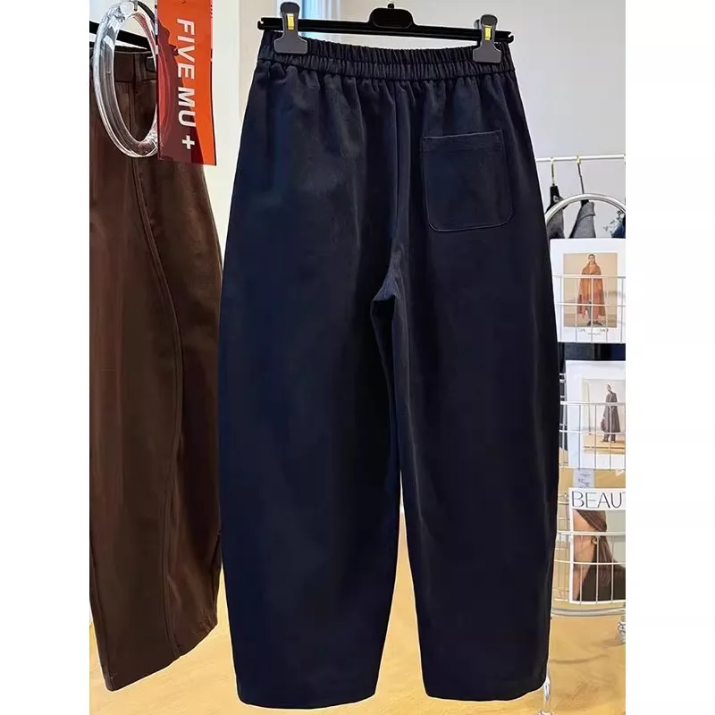 فضفاض الأمريكية الرجعية واسعة الساق سراويل تقليدية ملابس للرجال جديد Sle تنوعا عمال المنجل السراويل الخريف الشتاء حجم كبير