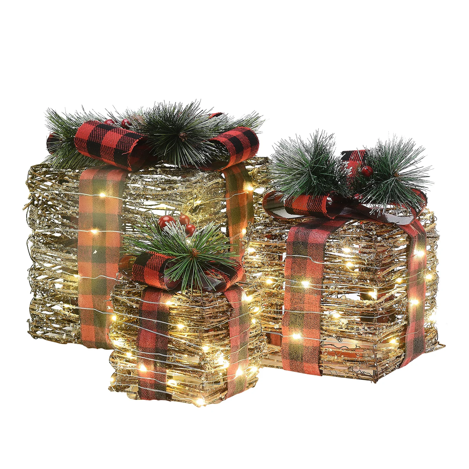 christmas decorations for home Xmas tree ornaments Christmas Decoration Gift Box Courtyard Decoration Window Decoration Props