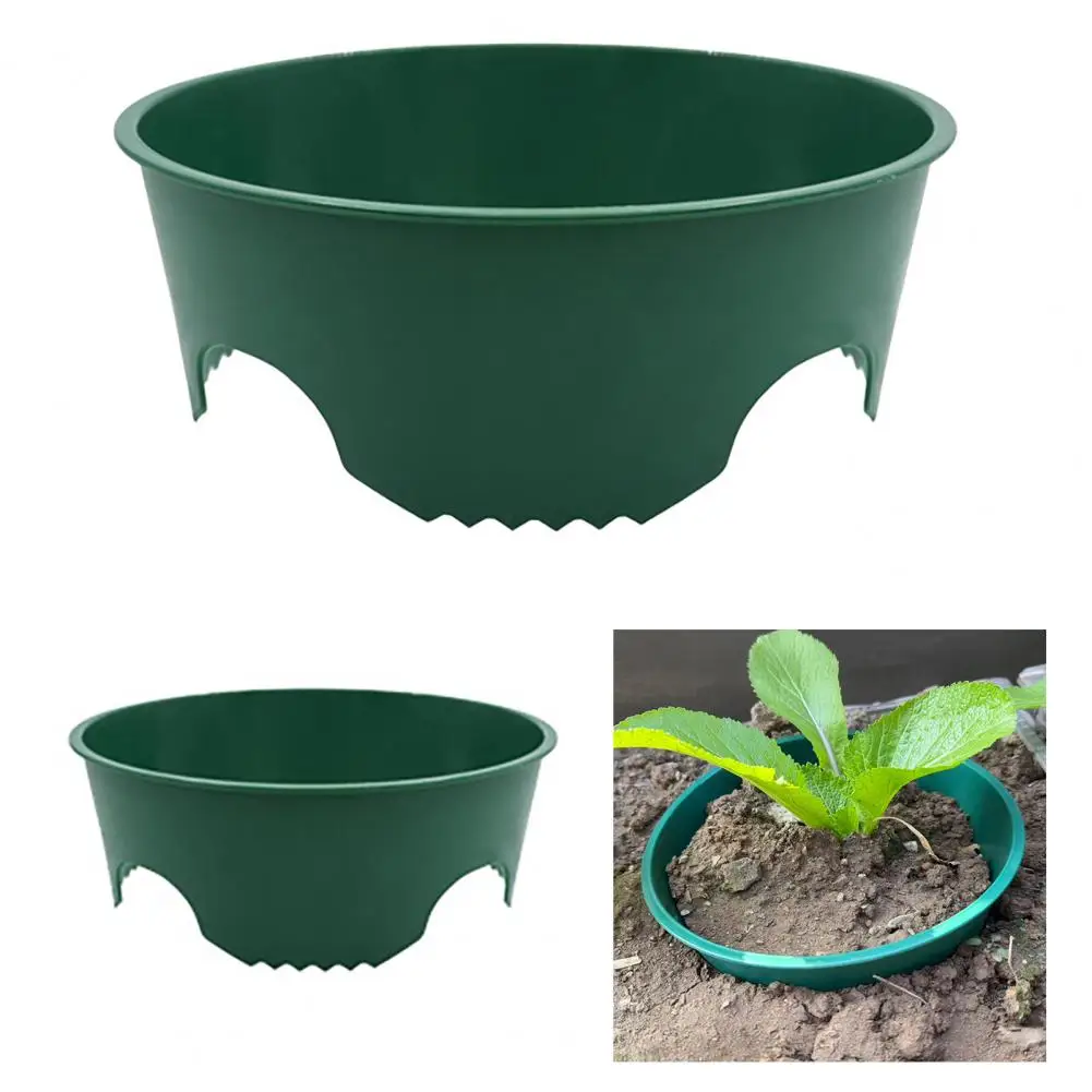 Garden Irrigation Aid 6pcs 9.84-inch Plant Support Rings Garden Edging Protector Watering Grow Rings for Vegetables Herbs