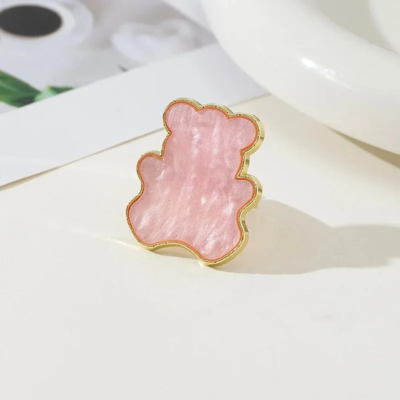 1pc Nail Ring Easy To Clean Dyeing Plate Palette Ring Nail Palette for Mixing Fashion Heart Nails Accessories Tools for Manicure