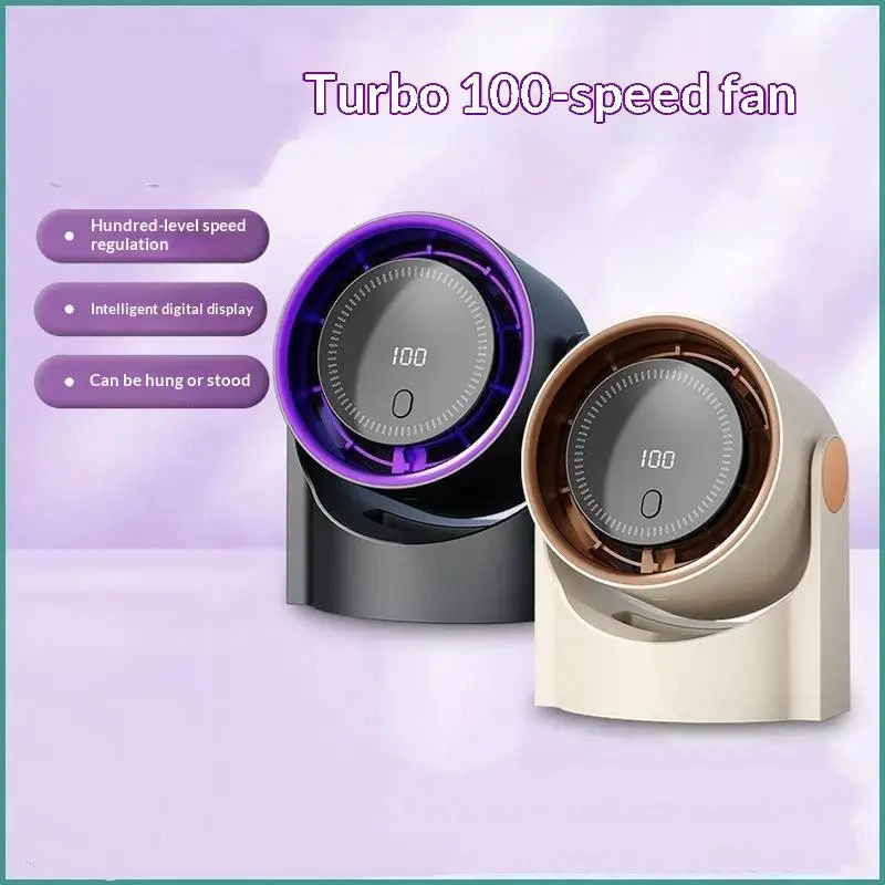 Desktop Electric Fan Air Circulator Wireless Portable Quiet Home Fan, Desktop Wall And Ceiling Fan Air Cooler