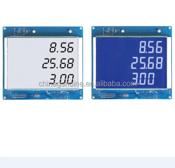 

China top quality LCD display board for fuel dispenser white color