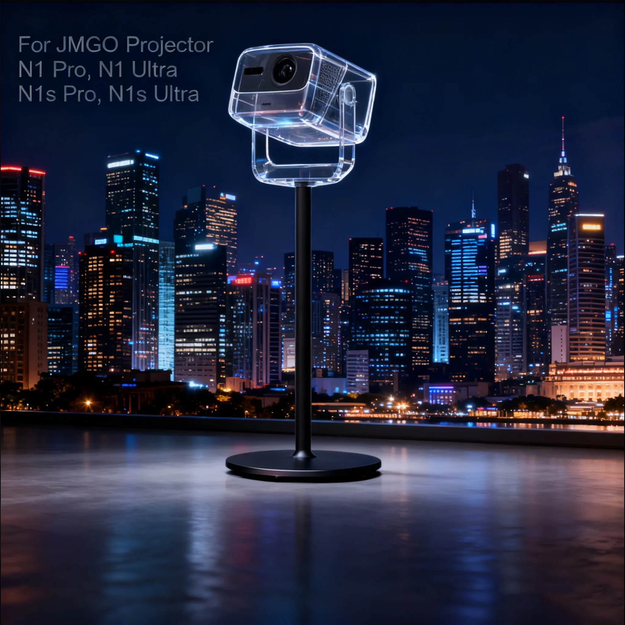 

New Original Projector T Pan Floor Stand Bracket with 360 Degree Horizontal Rotation for JMGO N1 Pro,N1 Ultra,N1S Pro, N1S Ultra